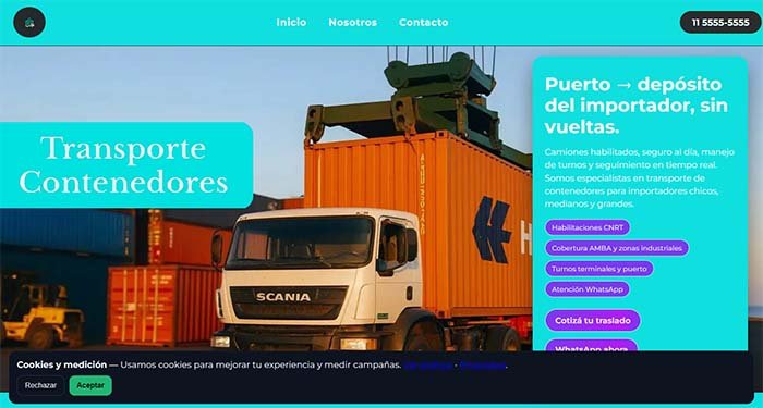 Landing Page
